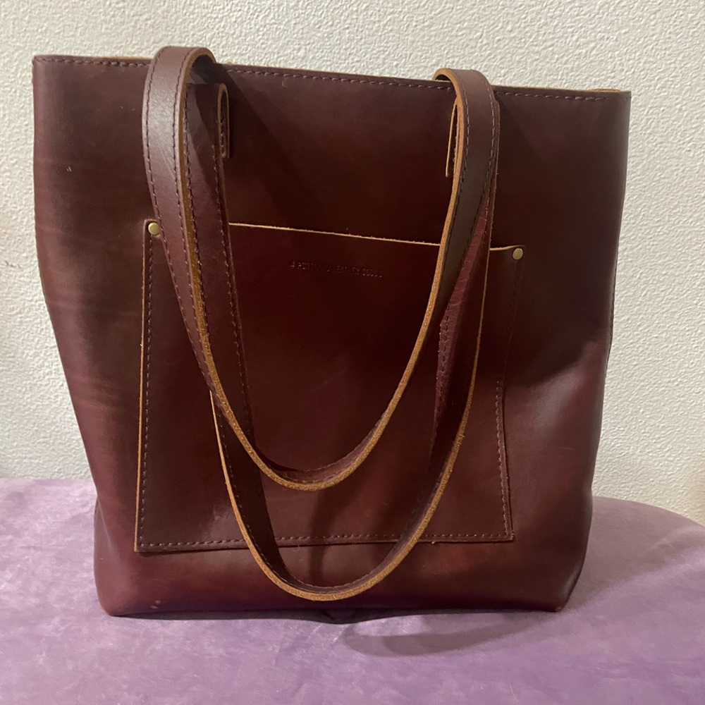 Portland Leather Tote Bag